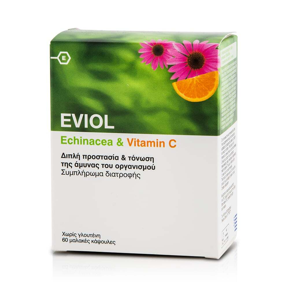 EVIOL - Echinacea & Vitamin C - 60caps