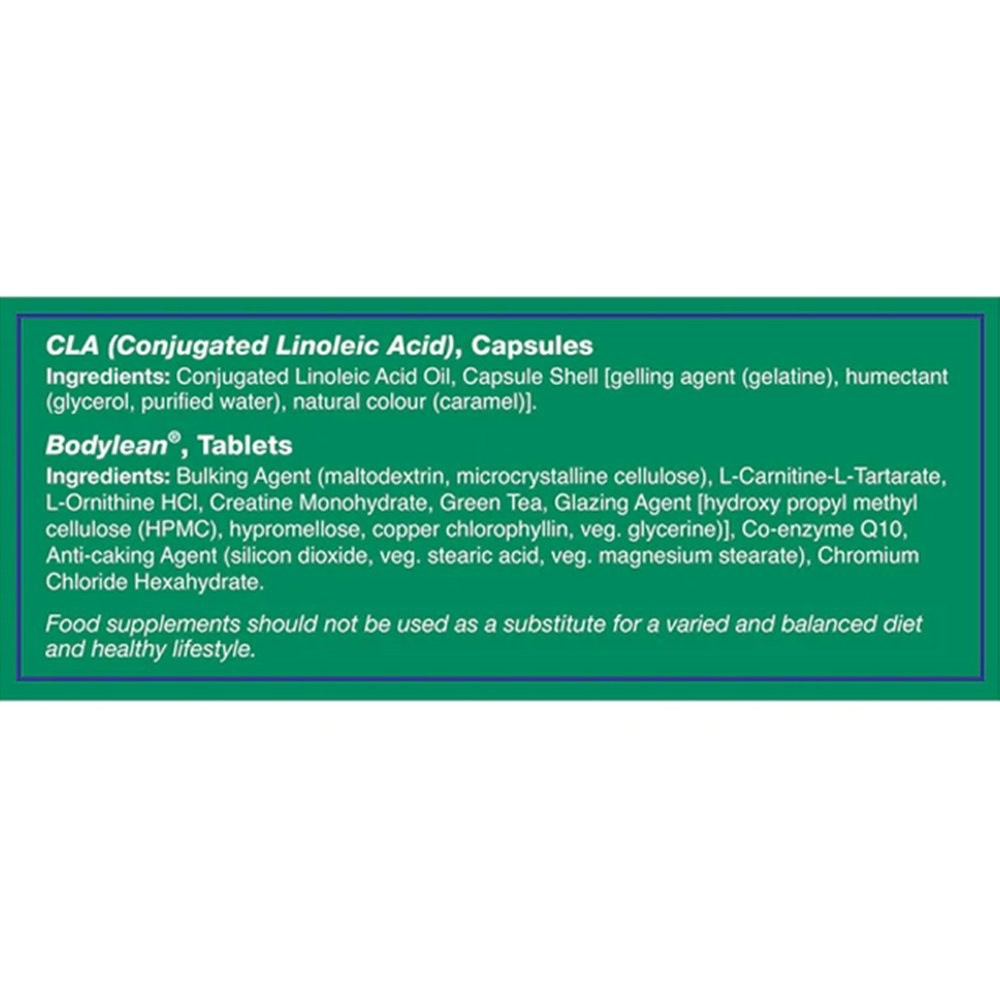 HEALTH AID - Bodylean CLA Plus - 30caps & 30tabs