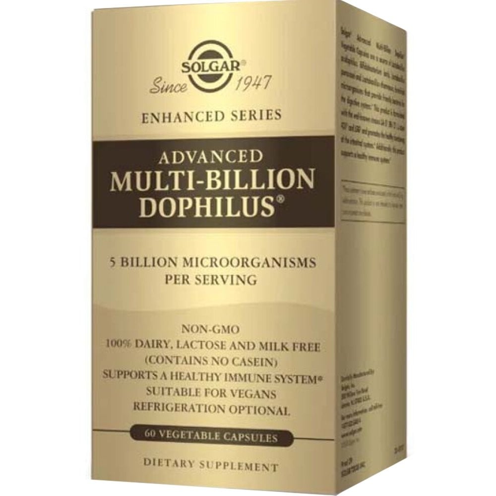 SOLGAR - Advanced Multi Billion Dophilus - 60caps