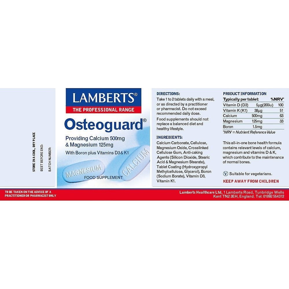 LAMBERTS - Osteoguard - 30tabs