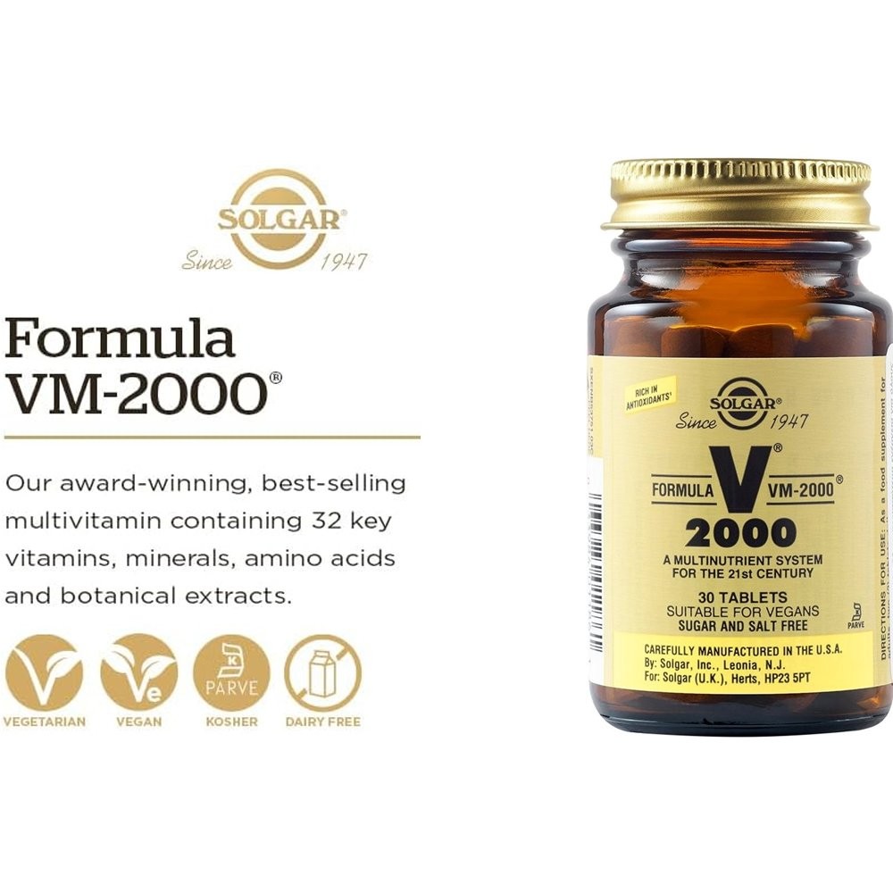 SOLGAR - Formula VM-2000 - 30tabs