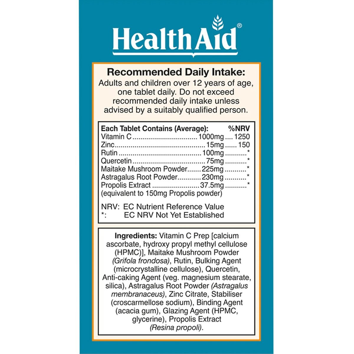 HEALTH AID - Wintervits - 30tabs
