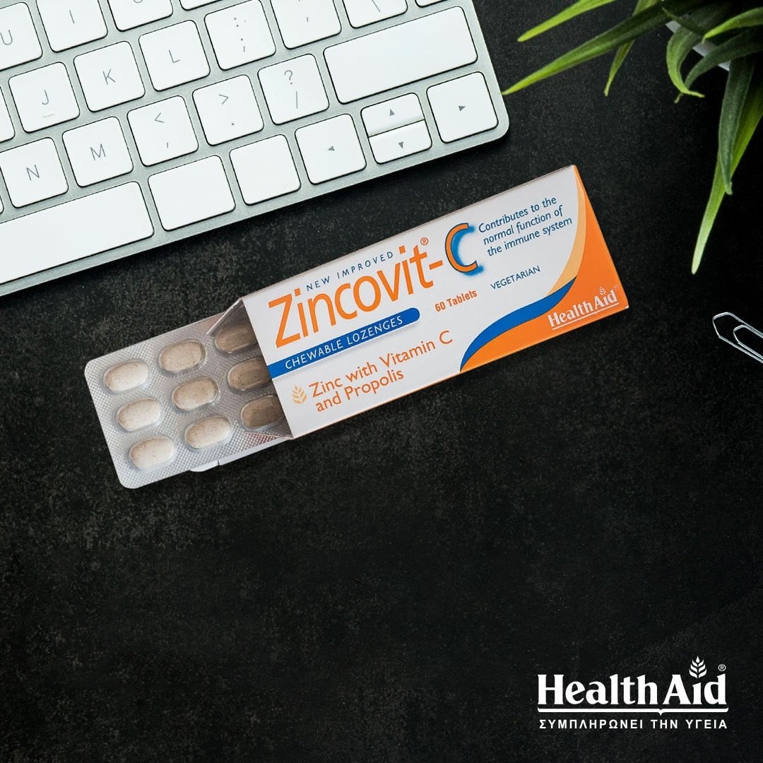 HEALTH AID - Zincovit-C - 60tabs