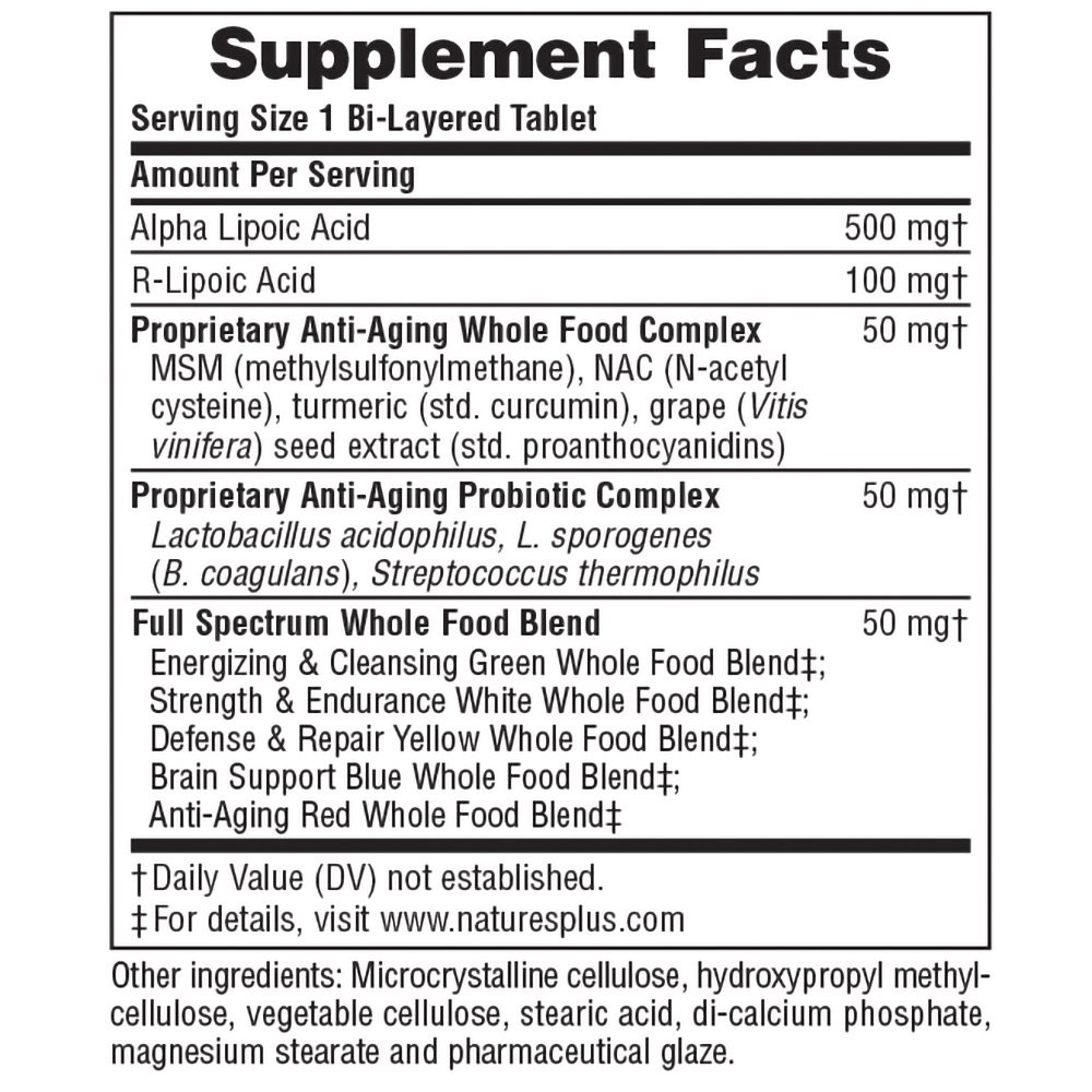 NATURES PLUS - ULTRA Lipoic - 30tabs