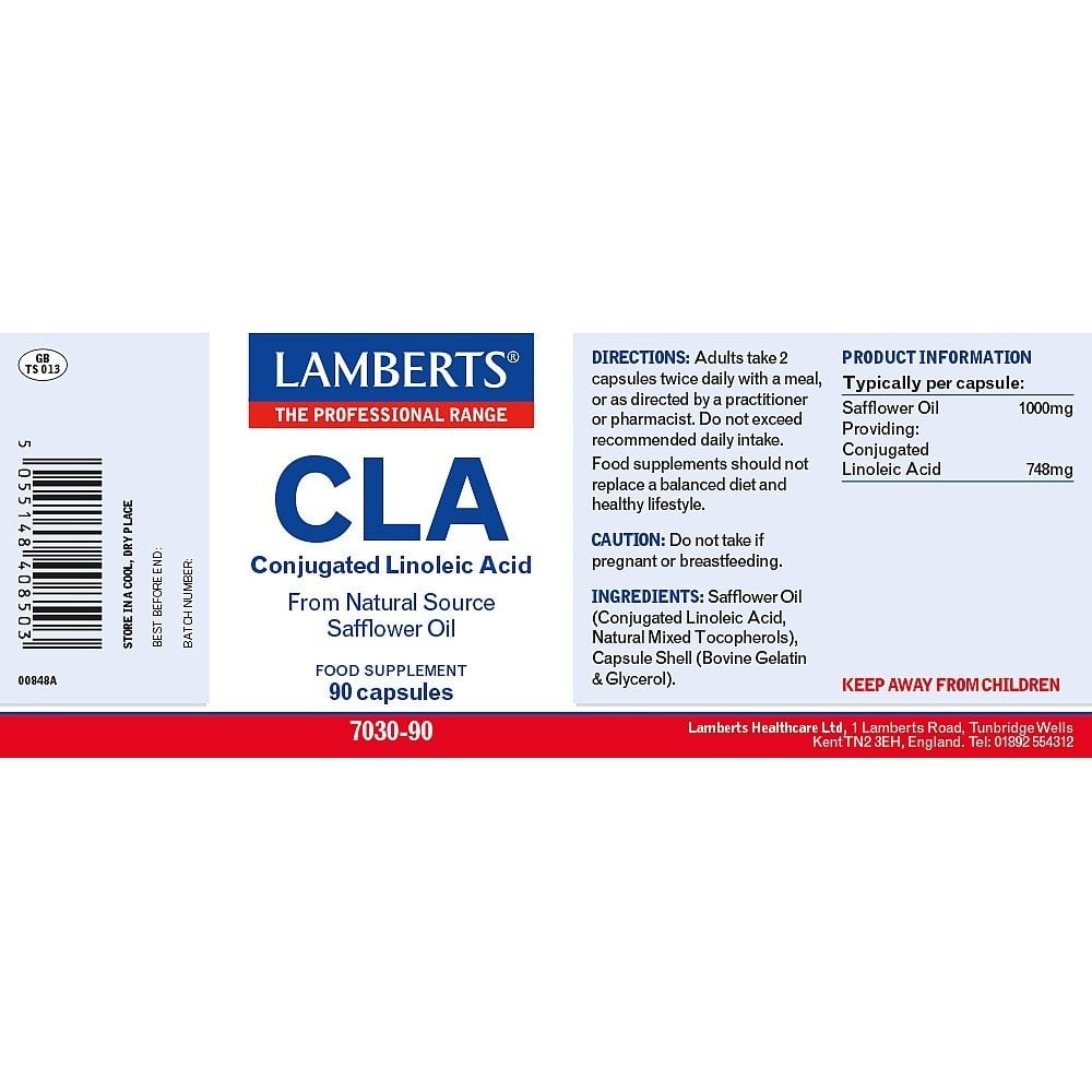 LAMBERTS - CLA Capsules Sport Performance - 90caps