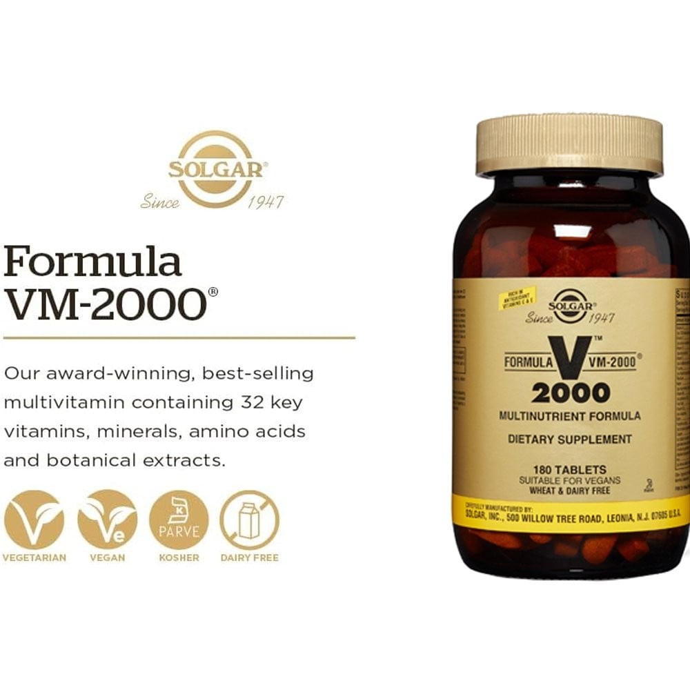 SOLGAR - Formula VM-2000 - 180tabs