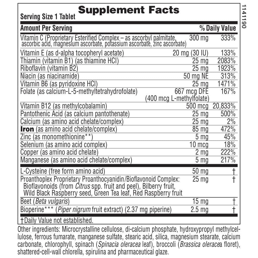 NATURES PLUS - Hema-Plex - 30tabs