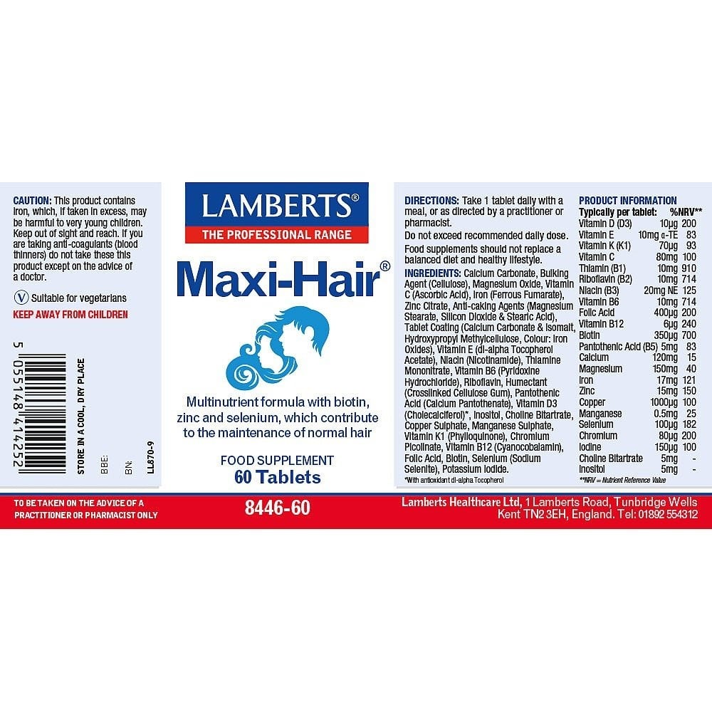 LAMBERTS - Maxi Hair - 60tabs