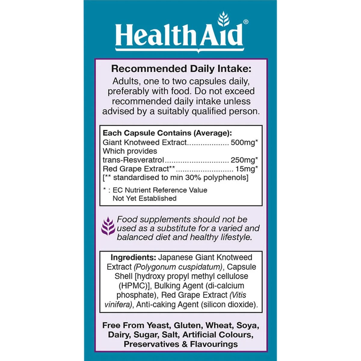 HEALTH AID - Resolife - 60caps