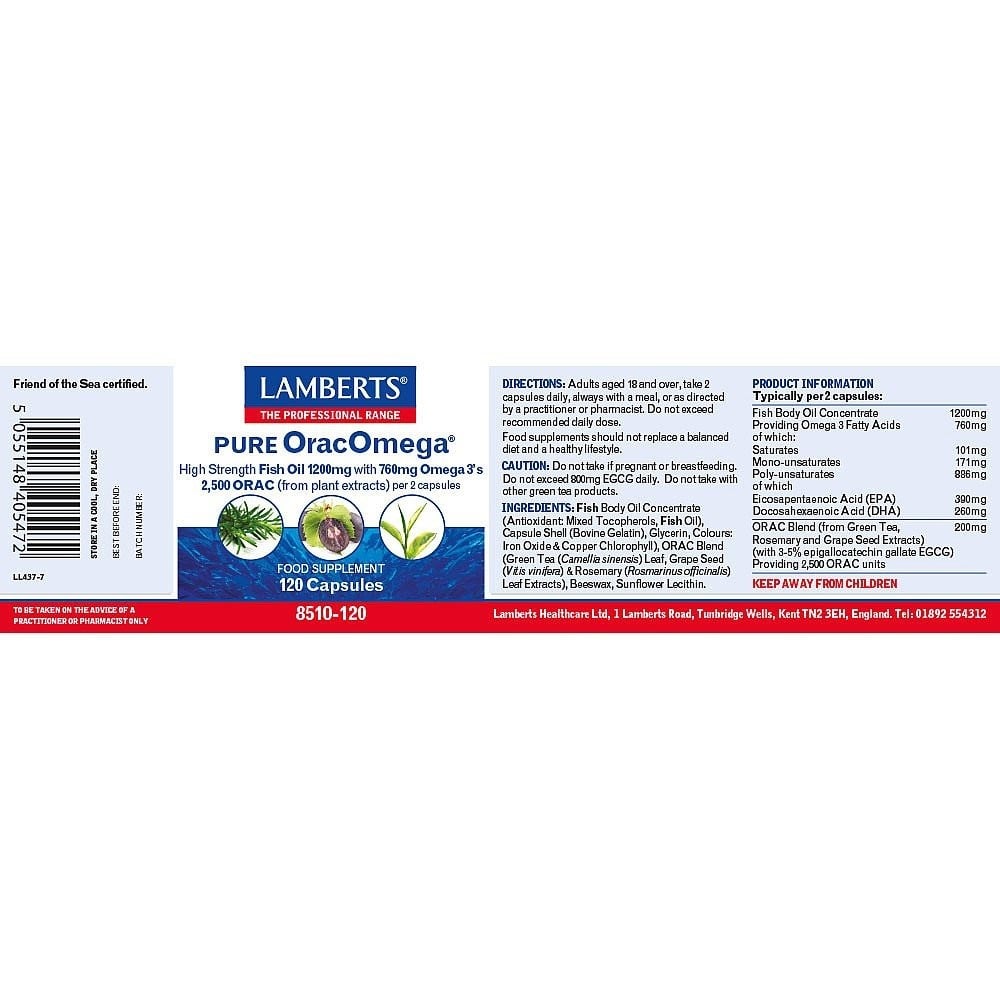 LAMBERTS - Pure Orac Omega - 120caps
