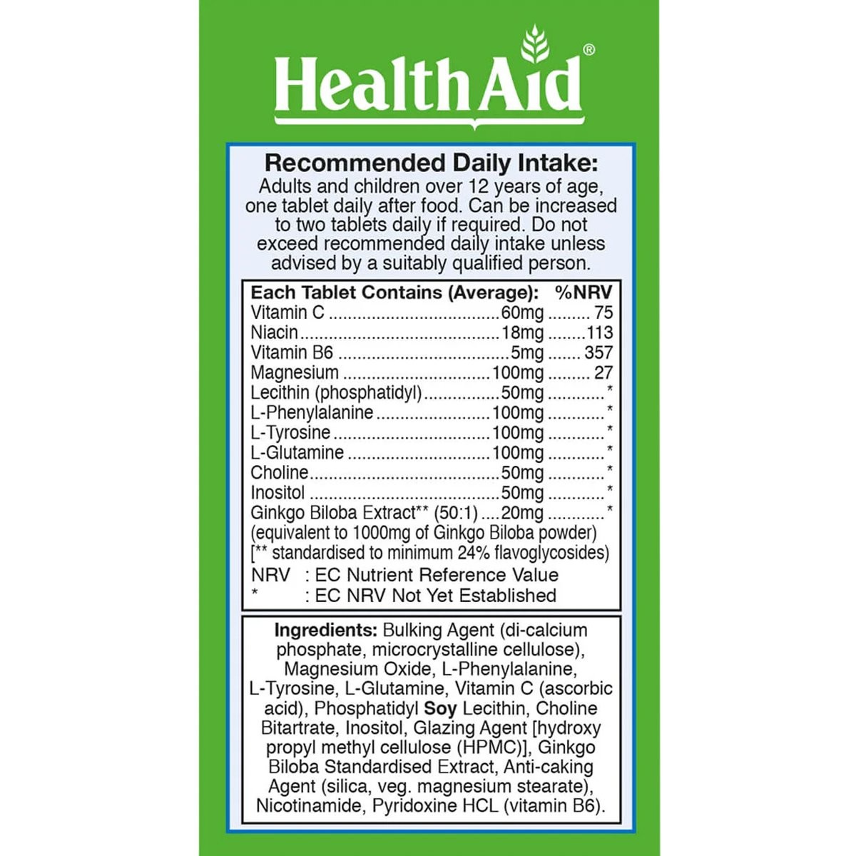 HEALTH AID - Νeuroforte - 30tabs