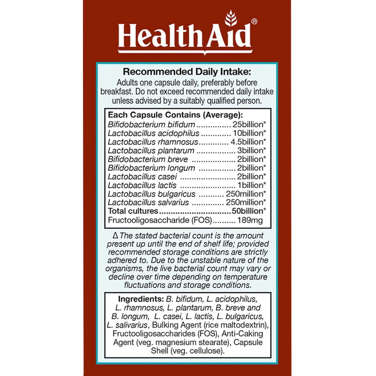 HEALTH AID - ImmuProbio - 30caps