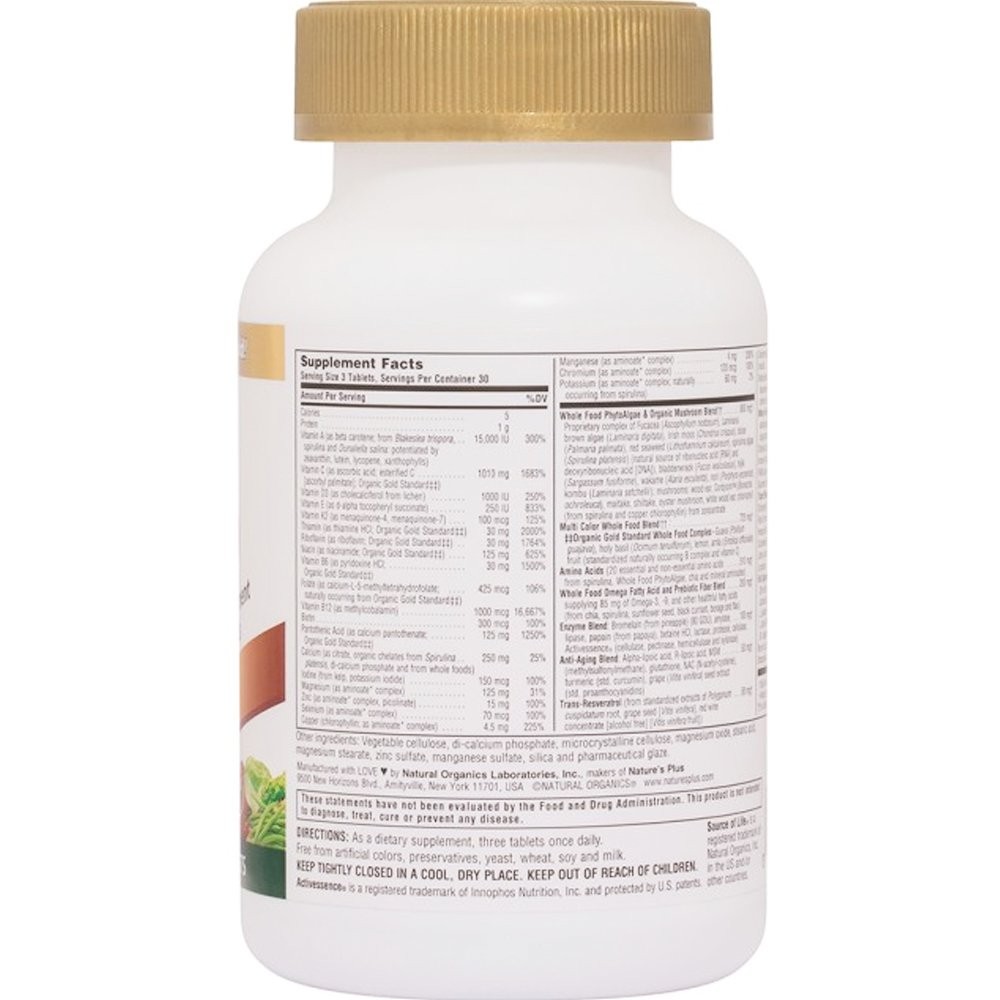NATURES PLUS - SOURCE OF LIFE Gold - 90tabs