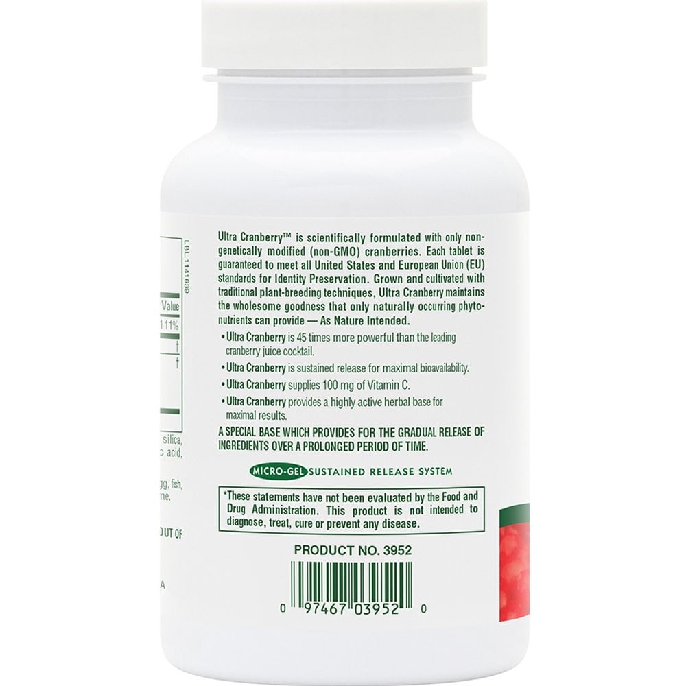 NATURES PLUS - Ultra Cranberry 1000mg - 120tabs