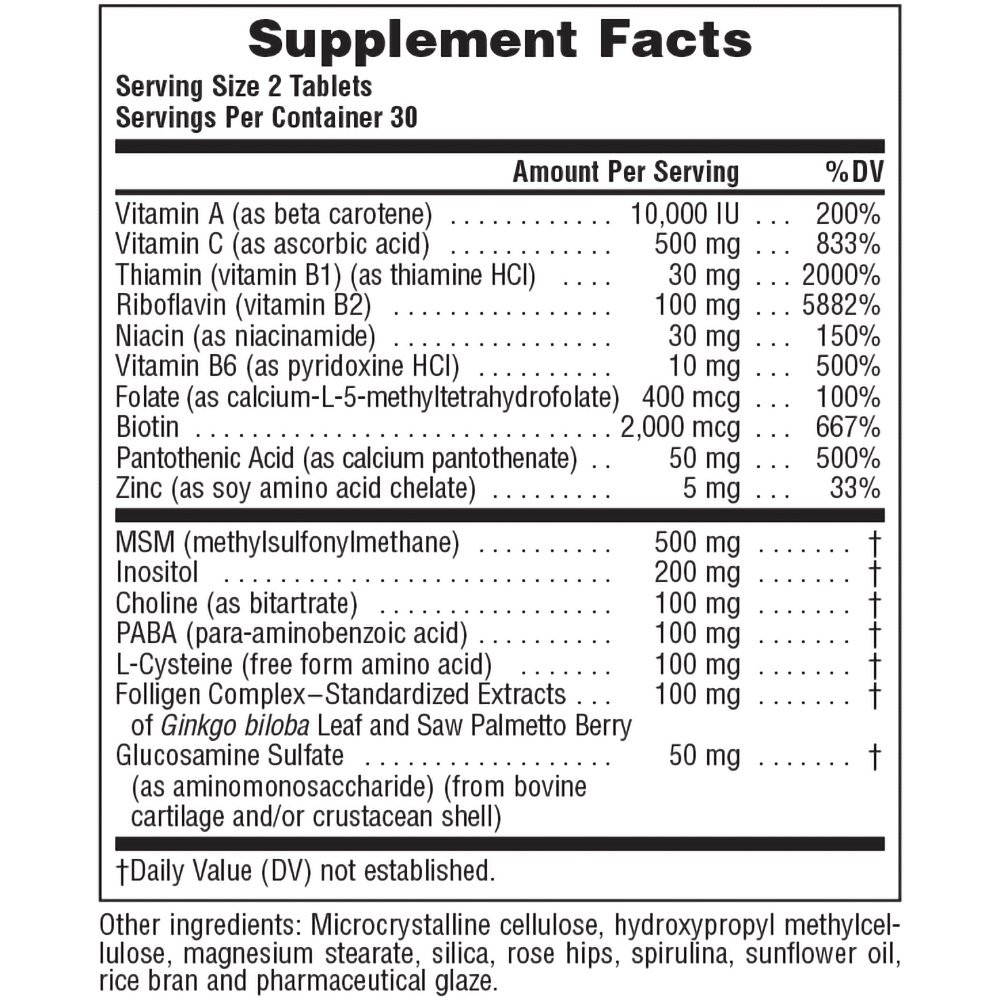 NATURE'S PLUS - Ultra Hair Plus - 60tabs