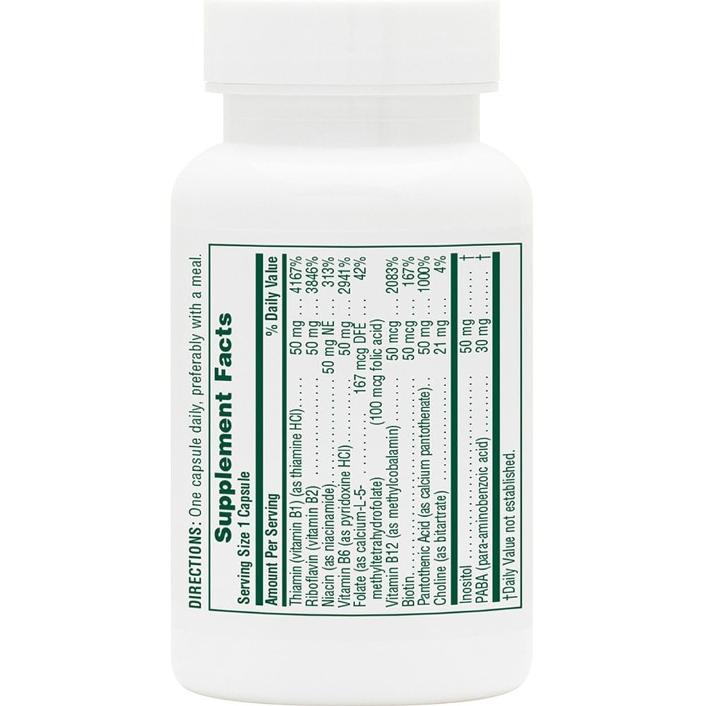 NATURES PLUS - SUPER B-50 Balanced B-Complex - 60 caps