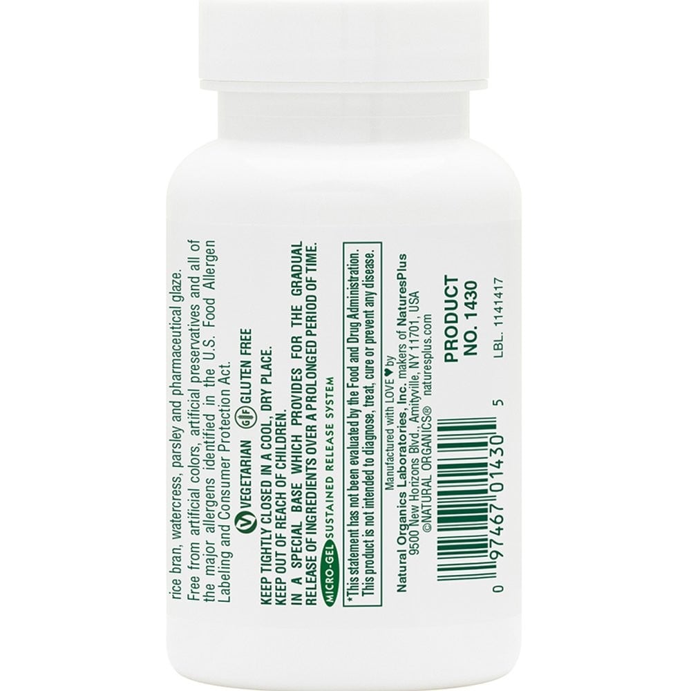 NATURES PLUS - MEGA B100 Balanced B-Complex - 60tabs