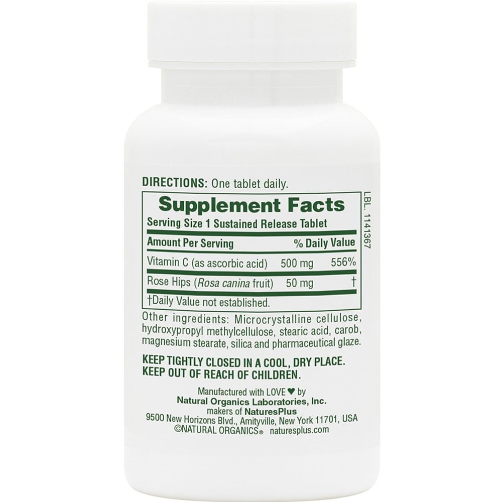 NATURE'S PLUS - Vitamin C 500mg - 90tabs