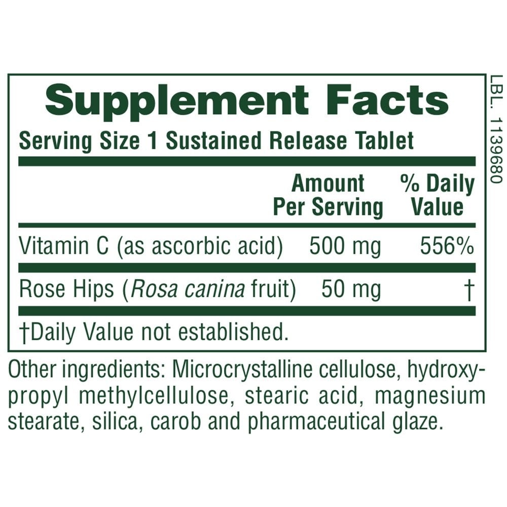 NATURE'S PLUS - Vitamin C 500mg - 90tabs