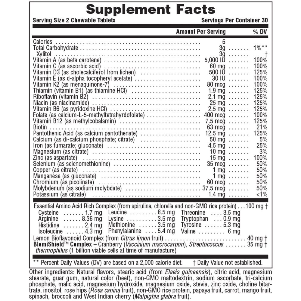 NATURES PLUS - SOURCE OF LIFE Power Teen for Him - 60chew. tabs
