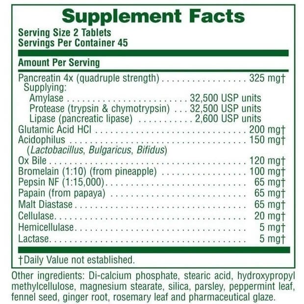 NATURES PLUS - Ultra Zyme - 90tabs