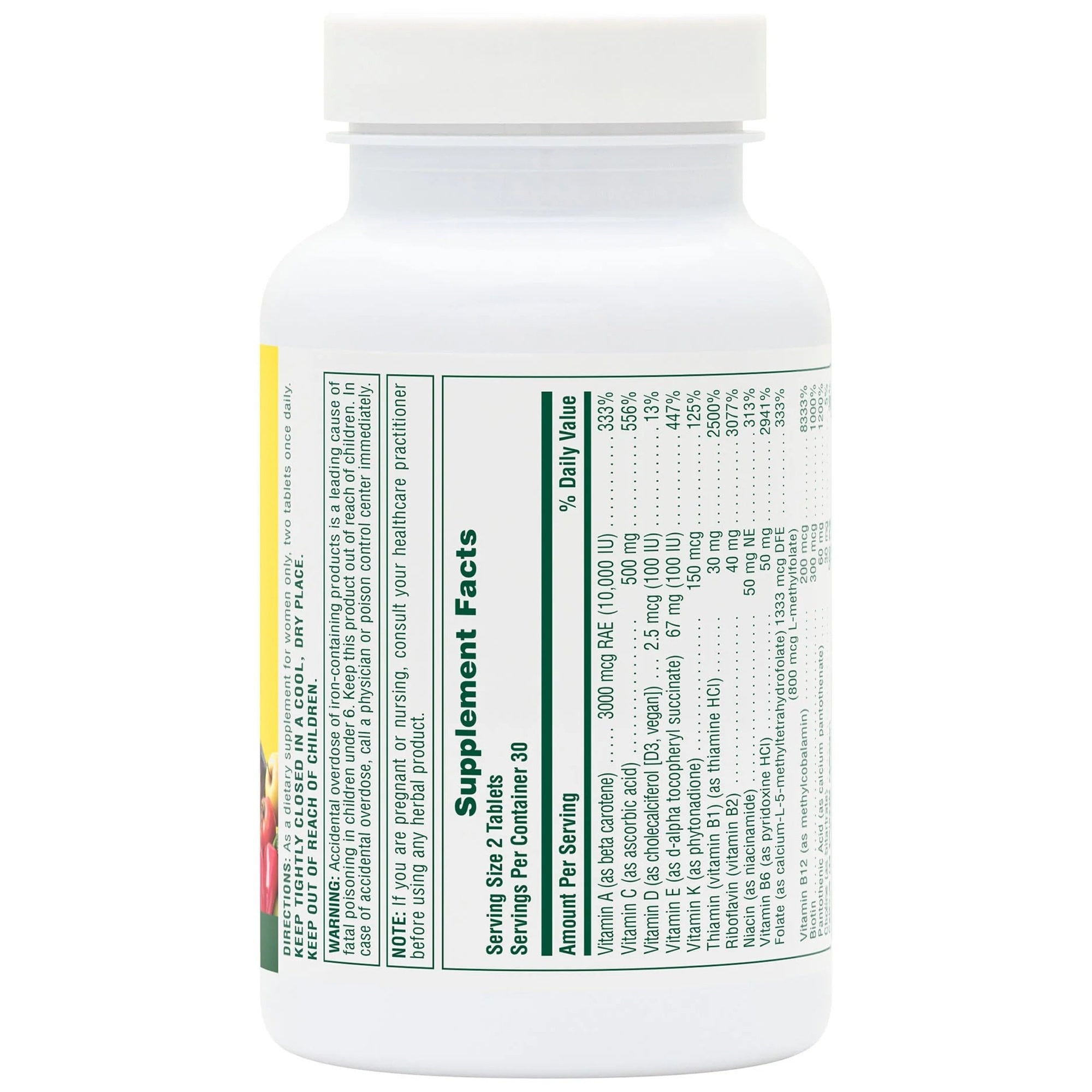 NATURES PLUS - SOURCE OF LIFE Woman Multi Vitamin & Mineral Supplement - 60tabs