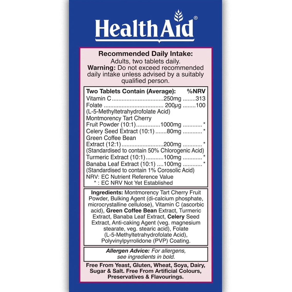 HEALTH AID - Uriprinol - 60tabs