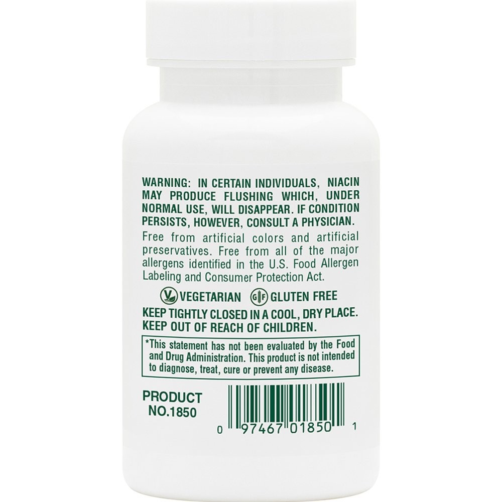 NATURES PLUS - Niacin 100mg - 90tabs