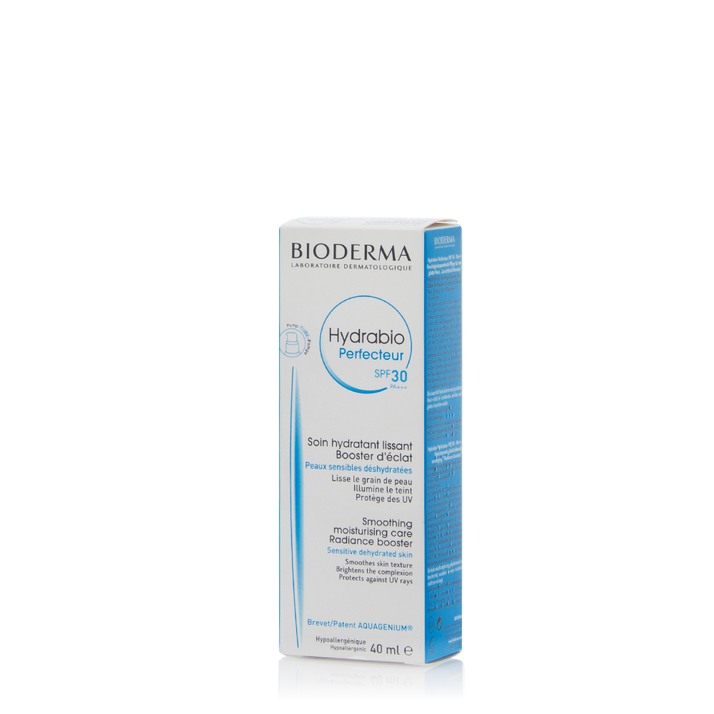 BIODERMA - HYDRABIO Perfecteur SPF30 Soin Hydratant Lissant Booster d'Eclat - 40ml