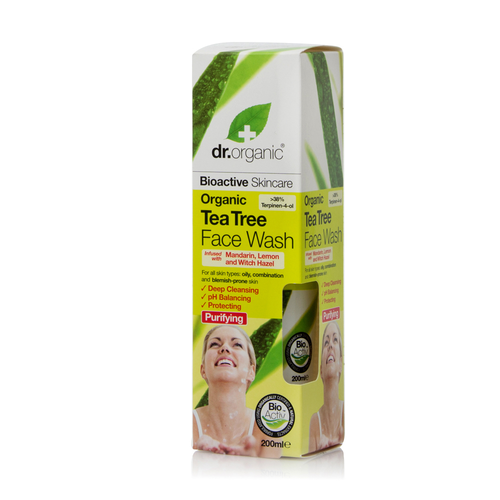 DR. ORGANIC - TEA TREE Face Wash - 200ml