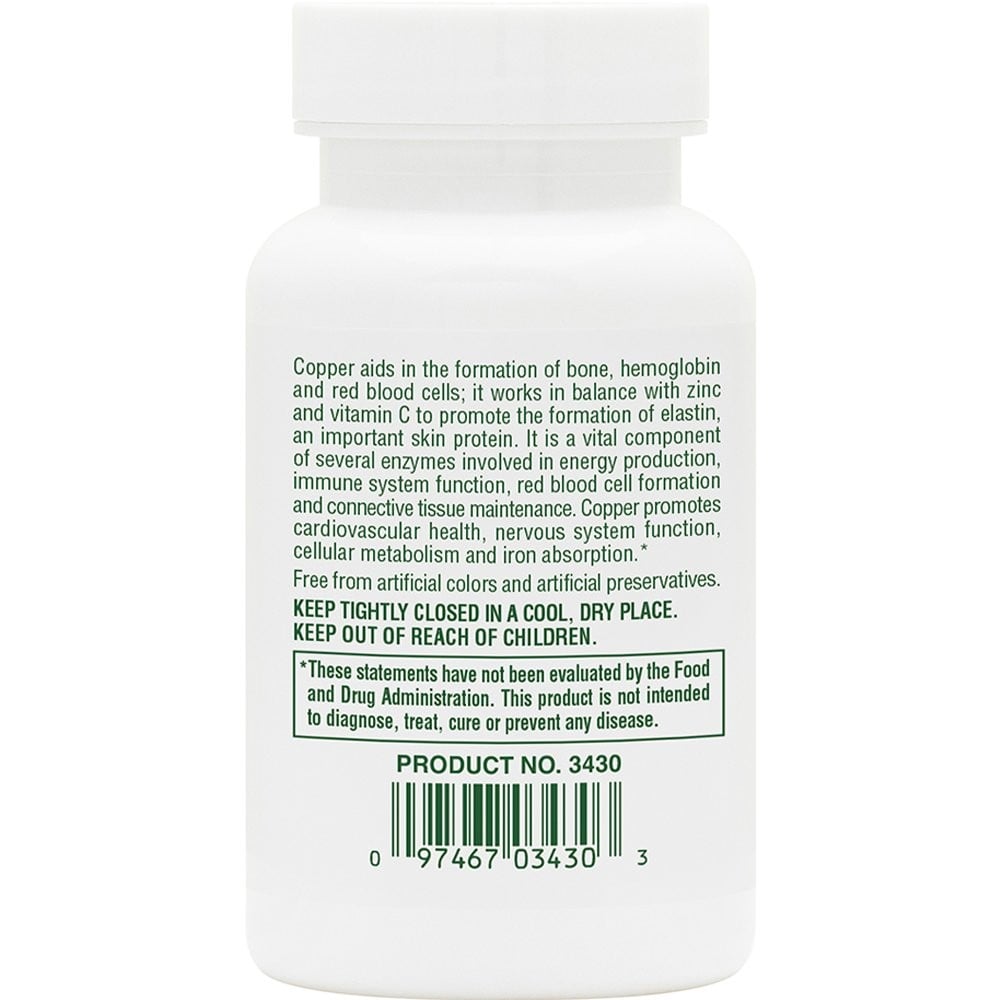 NATURES PLUS - Copper 3mg - 90tabs