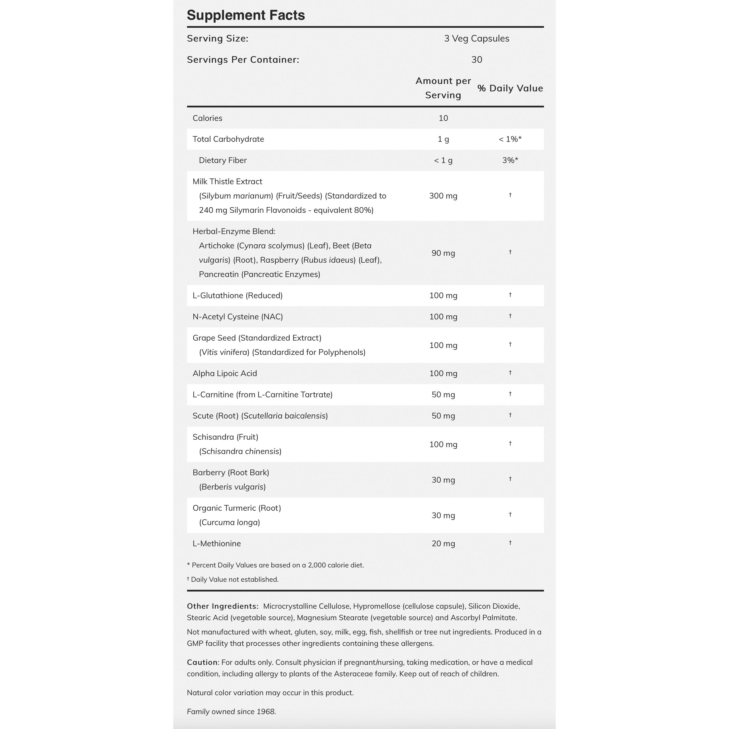 NOW - Liver Detoxifier & Regenarator - 90caps