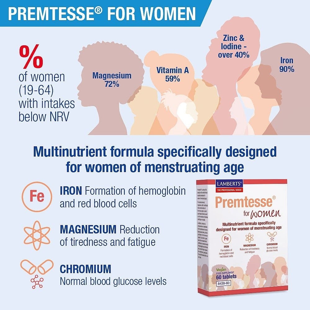 LAMBERTS - Premtesse for Women - 60tabs