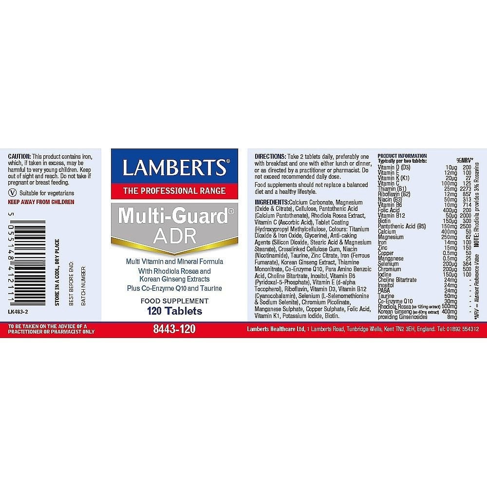 LAMBERTS - Multi-Guard ADR - 120tabs