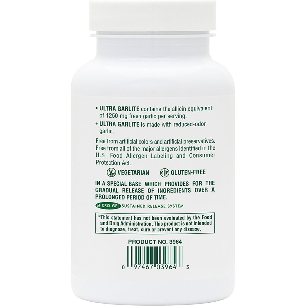 NATURES PLUS - ULTRA Garlite 1000mg - 90caps