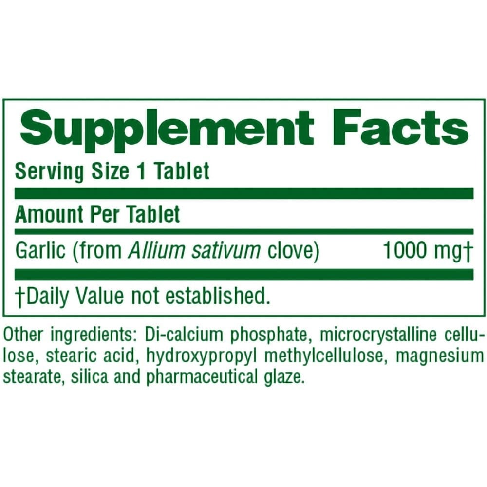 NATURES PLUS - ULTRA Garlite 1000mg - 90caps
