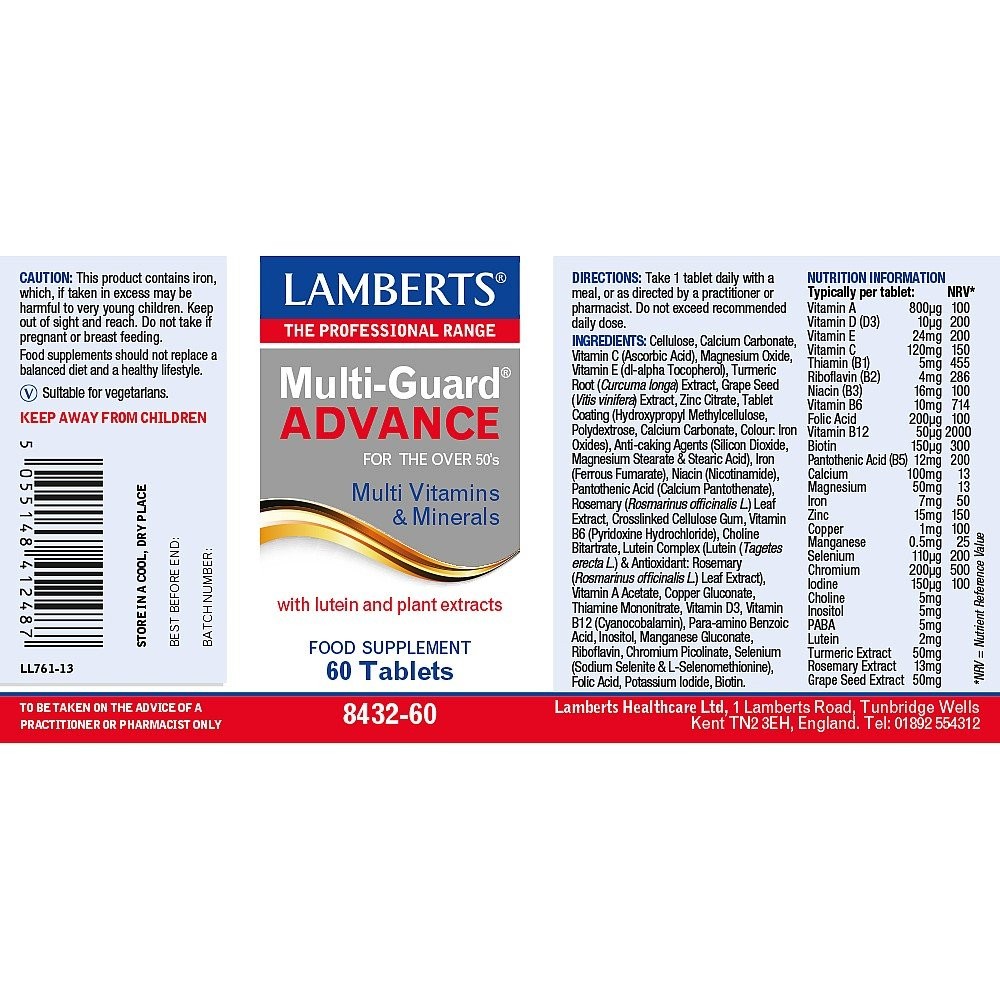 LAMBERTS - Multi-Guard Advance - 60tabs