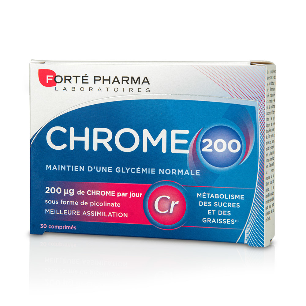FORTE PHARMA - Chrome 200μg - 30tabs