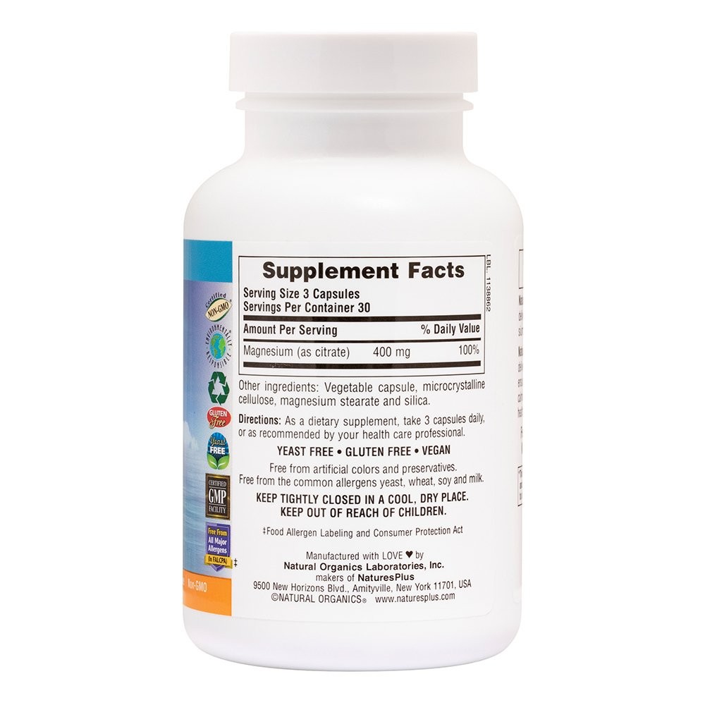 NATURES PLUS - KalmAssure Magnesium 400mg - 120caps