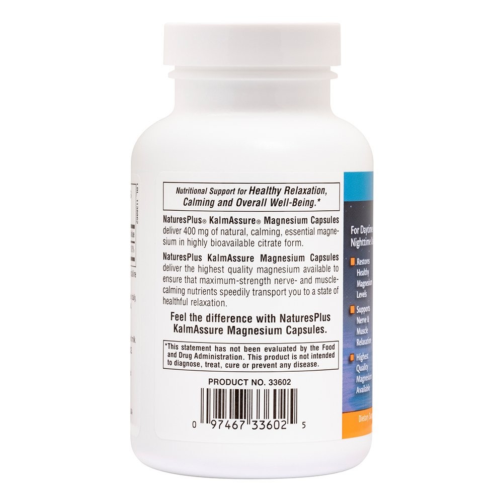 NATURES PLUS - KalmAssure Magnesium 400mg - 120caps