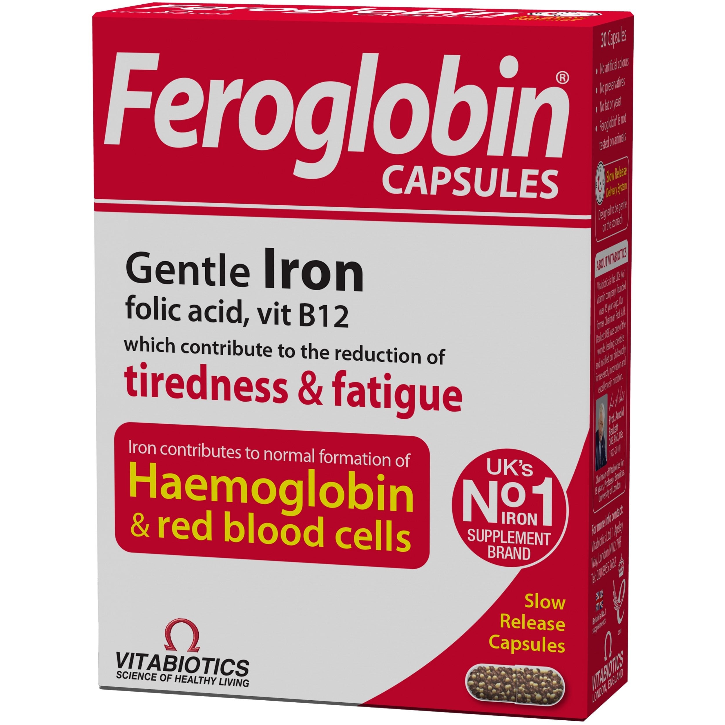 VITABIOTICS - FEROGLOBIN Capsules - 30caps