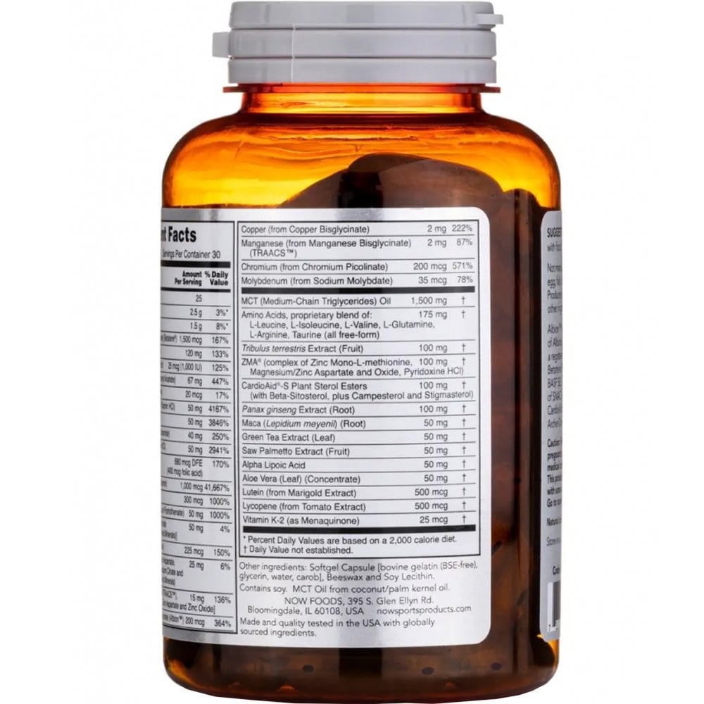 NOW - SPORTS Men's Active Sports Multi - 90softgels