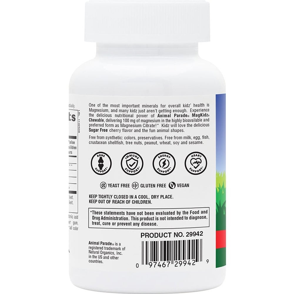 NATURES PLUS - SOURCE OF LIFE ANIMAL PARADE MagKidz - 90chew.tabs