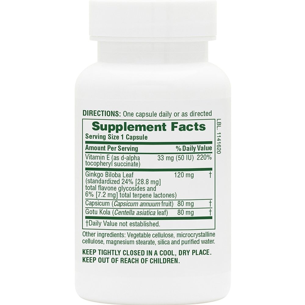 NATURE'S PLUS - Ginkgo Combo 120mg - 60caps