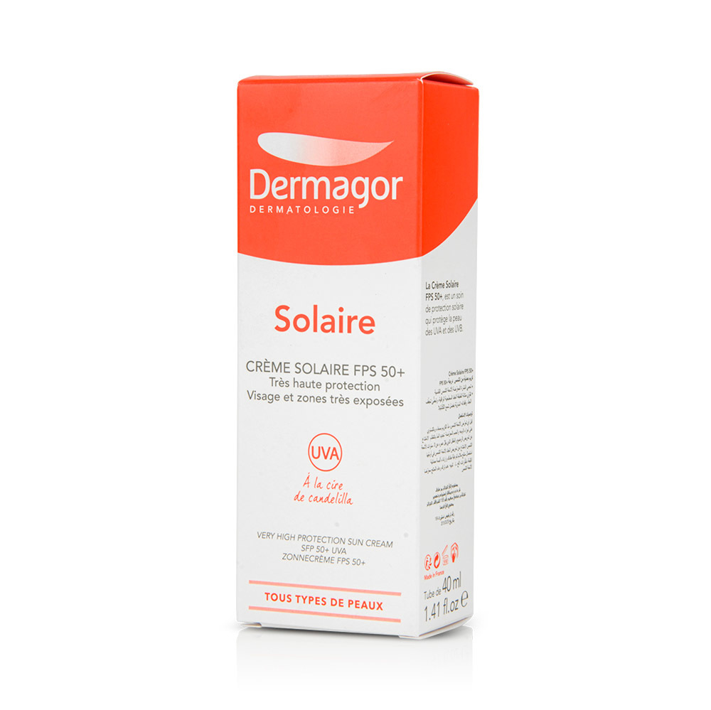 DERMAGOR - Creme Solaire SPF50+ - 40ml