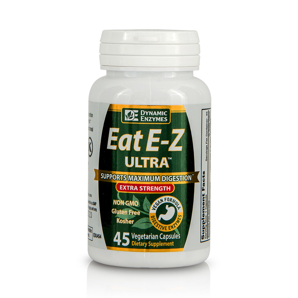 DYNAMIC ENZYMES - Eat E-Z Ultra Extra Strenght - 45caps