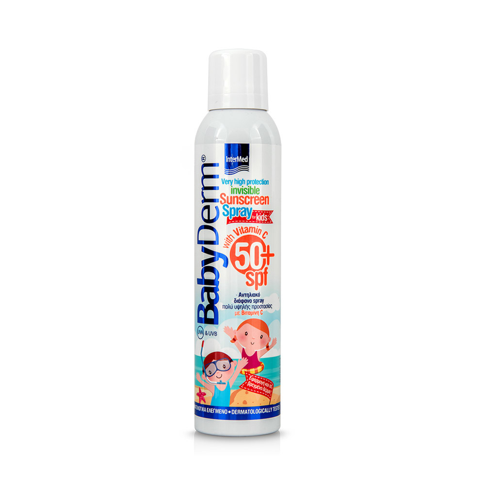 INTERMED - BABYDERM  Sunscreen Invisible Spray SPF50+ - 200ml