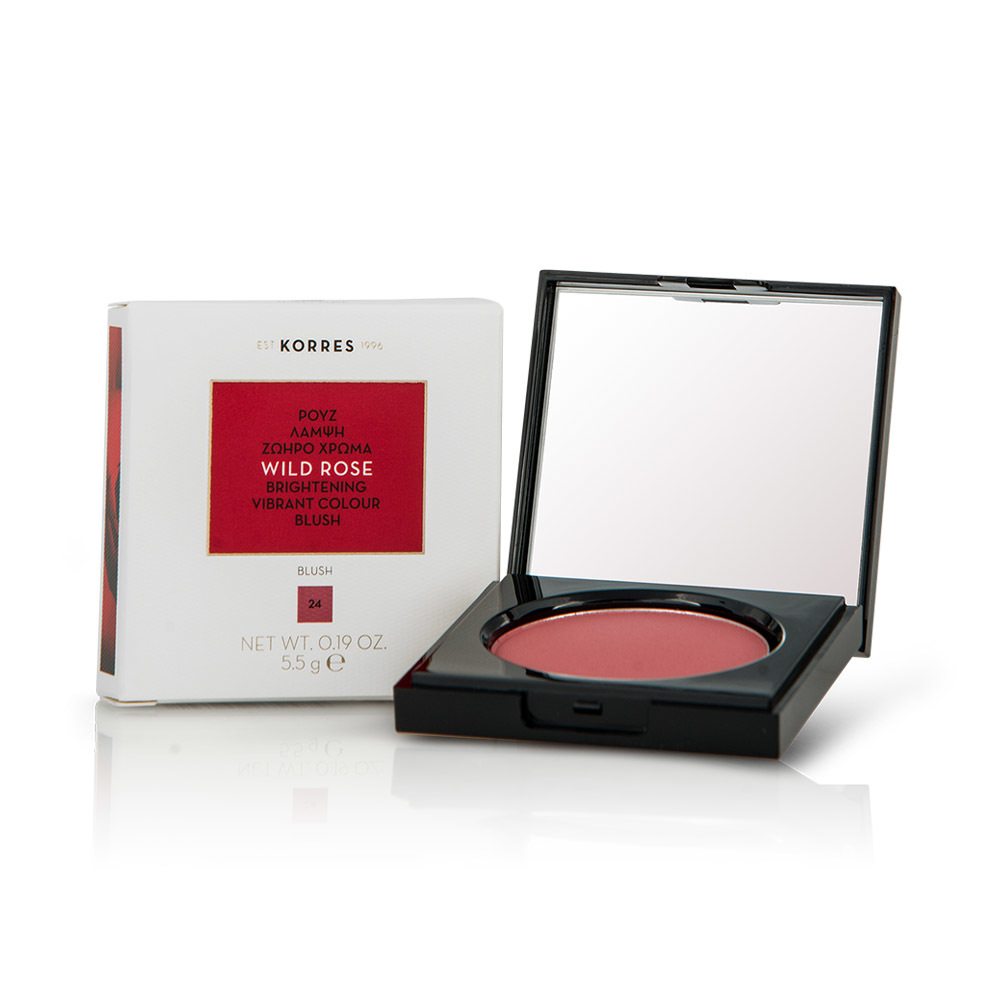 KORRES - WILD ROSE Blush No24 Dusty Rose - 5,5gr
