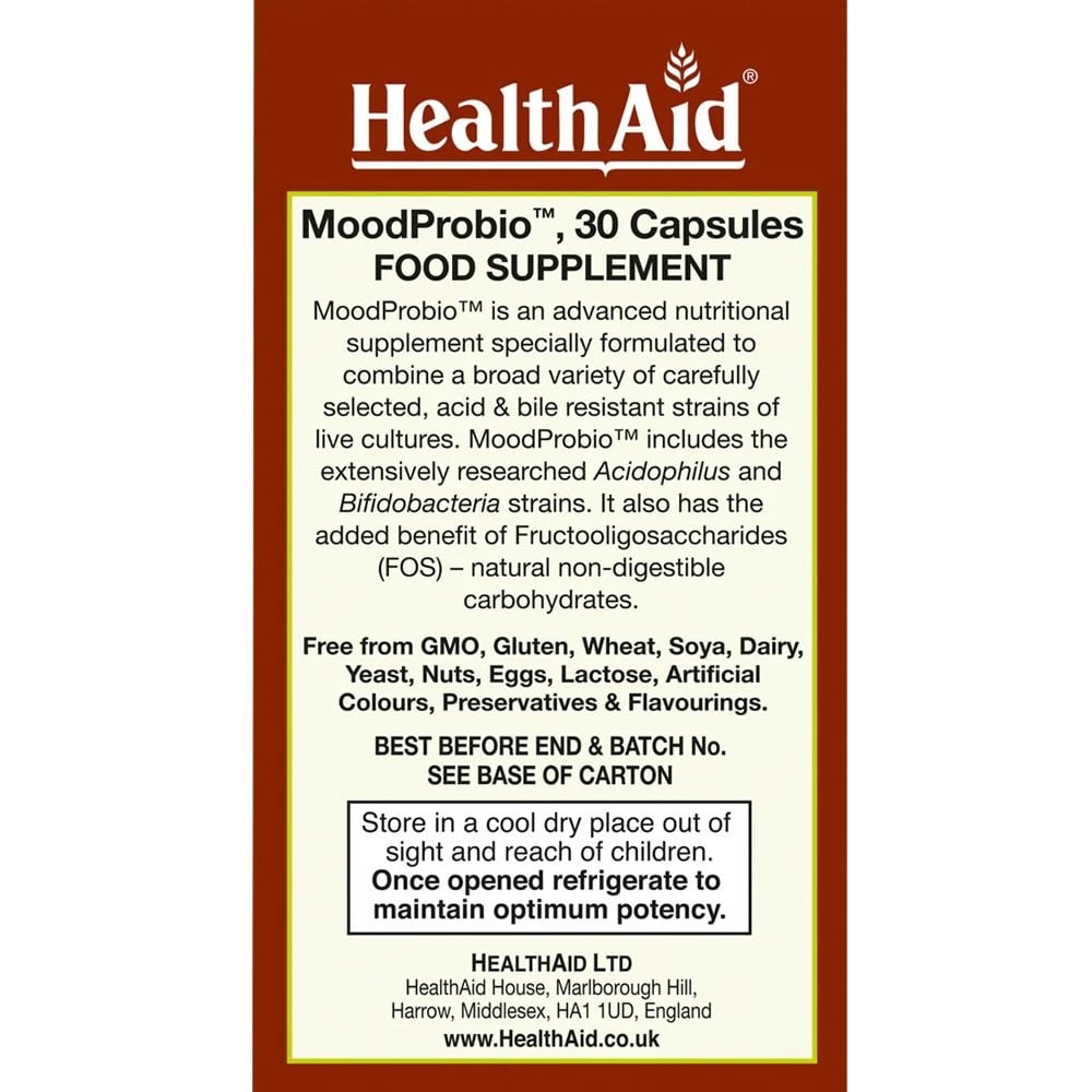 HEALTH AID - Moodprobio - 30caps