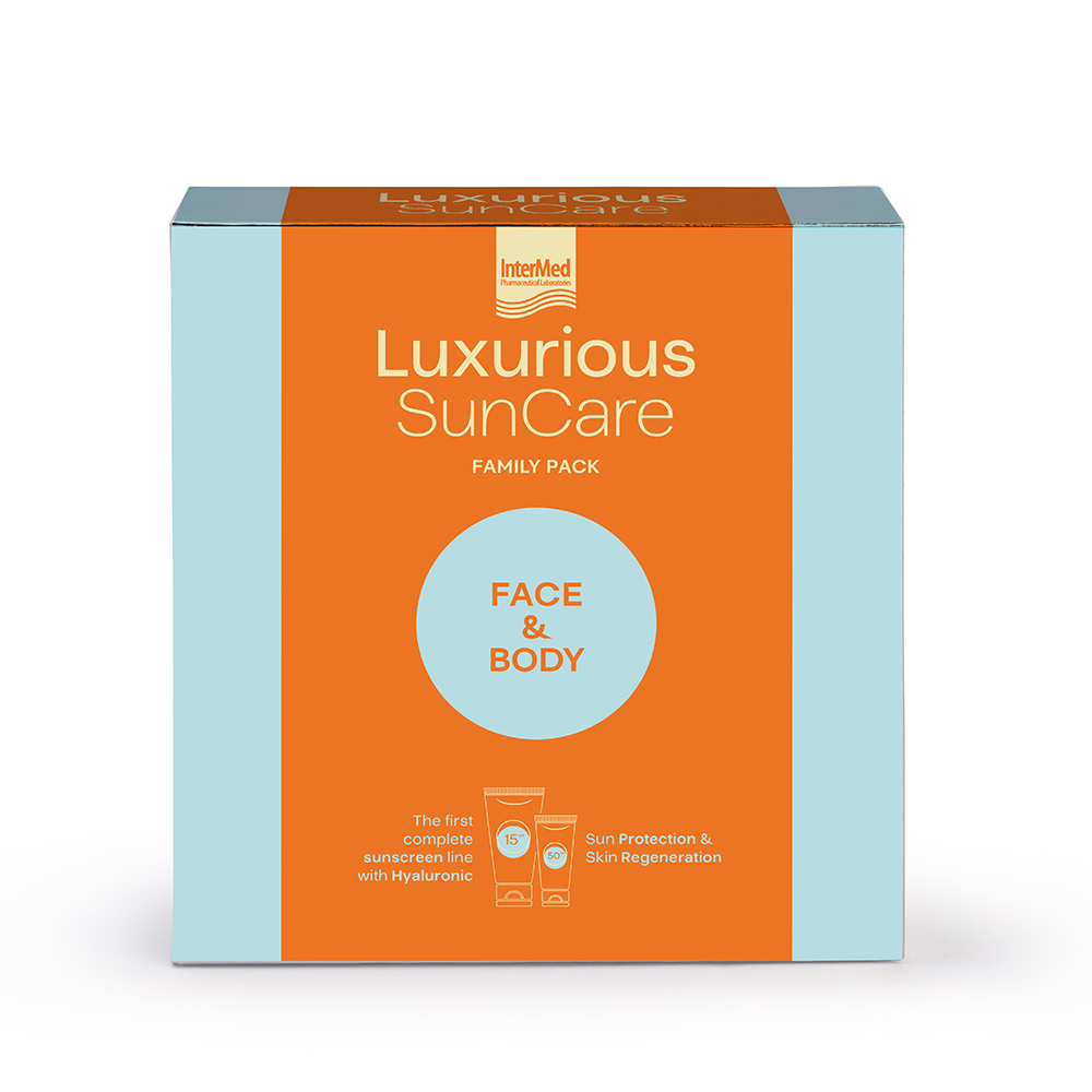 INTERMED - LUXURIOUS SUNCARE PACK Face Cream SPF50 (75ml) & Sunscreen Cream SPF15 (200ml)